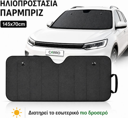 Carro Externer Auto-Windschutzscheibenschutz mit Saugnapf 144x69cm