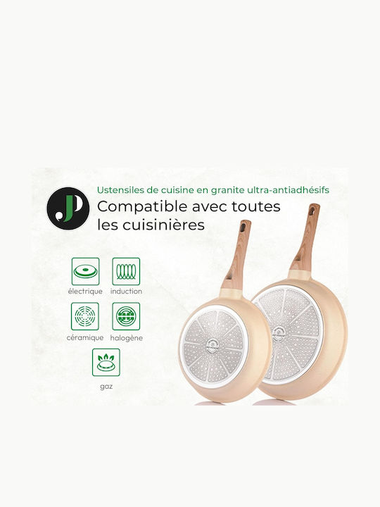 Just Perfecto Premium Cookware Set from Cast Aluminum with Ceramic Coating 13 Pieces