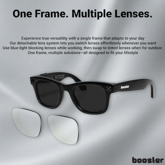 Booster Vision Pro Ochelari Inteligenți Maro