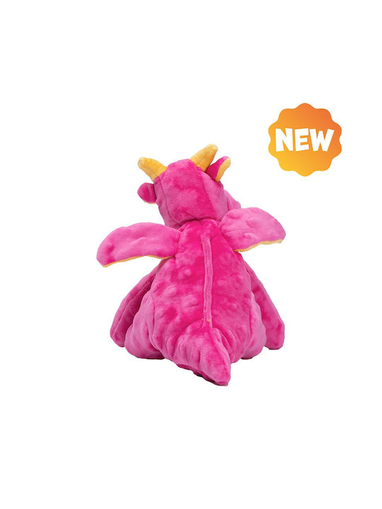 Uniq Cuddly Dog Toy With Sound 27cm Pink 1 Piece