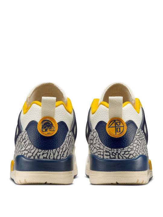 Spizike Low Adidași pentru bărbați Albi