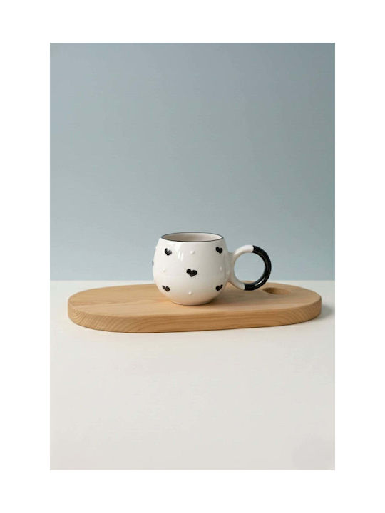 SteweHome Ceramic White Mug 200ml