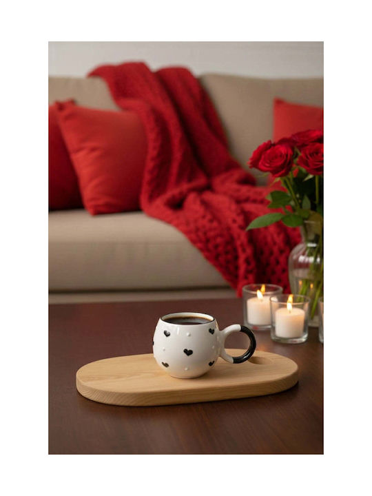 SteweHome Ceramic White Mug 200ml