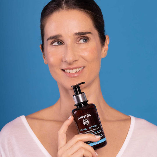 Apivita Tonic Soothing & Moisturizing Facial Toning Lotion with Hyaluronic Acid 200ml
