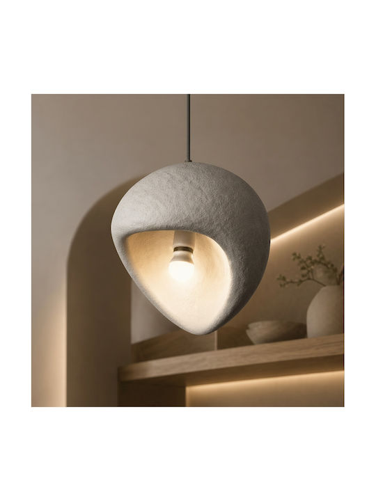 Alista Home Verstellbare Deckenleuchte Graue mit Lampenbirnensockel E27