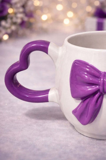 SteweHome Keramiktasse Lila 200ml