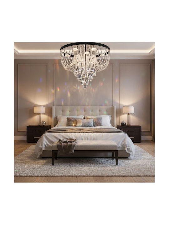 Alista Home Plafonieră de Tavan cu LED Integrat și Cristale
