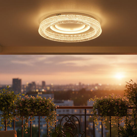Alista Home Plafonieră de Tavan Albă cu LED Integrat