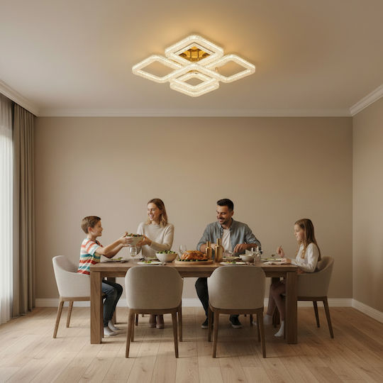 Alista Home Πλαφονιέρα LED με Τηλεχειριστήριο Alista Home Πλαφονιέρα LED με Τηλεχειριστήριο