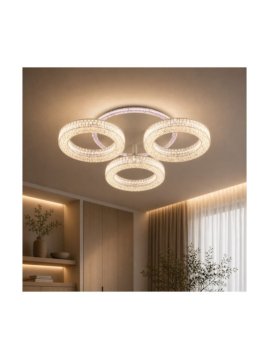Alista Home Πλαφονιέρα LED με Τηλεχειριστήριο