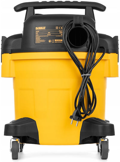 DEWALT Σκούπα Υγρών / Στερεών 1050W με Πλαστικό Κάδο 20lt