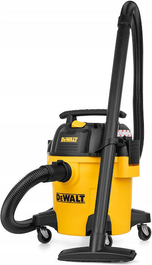 DEWALT Σκούπα Υγρών / Στερεών 1050W με Πλαστικό Κάδο 20lt