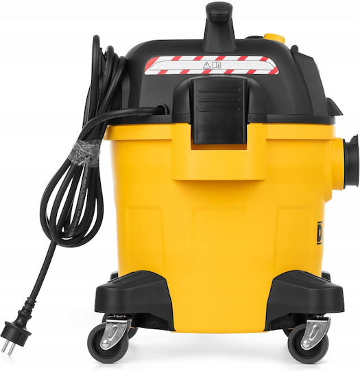 DEWALT Σκούπα Υγρών / Στερεών 1050W με Πλαστικό Κάδο 20lt