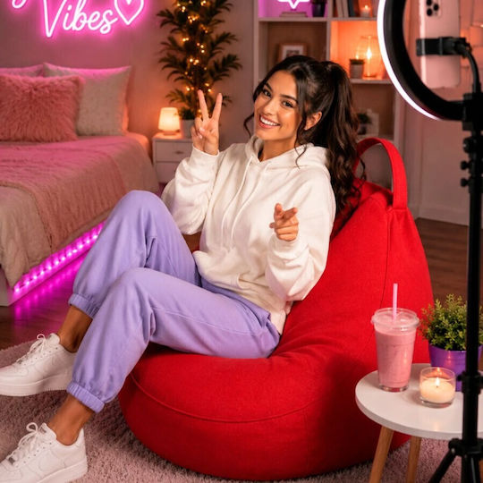 Beanbag Pentru Copii Roșu Beanbag Pentru Copii Roșu