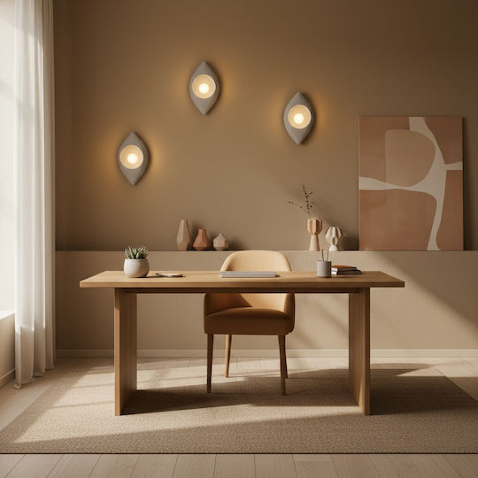 Alista Home Φωτιστικό Τοίχου Γκρι 30x20x11εκ. Alista Home Φωτιστικό Τοίχου Γκρι 30x20x11εκ.