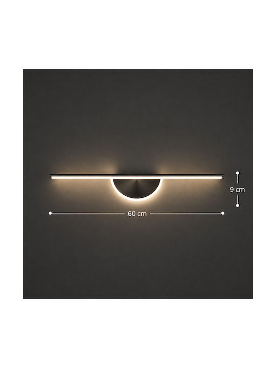 Alista Home Wandleuchte Mit Integrierter LED Schwarz Alista Home Wandleuchte Mit Integrierter LED Schwarz