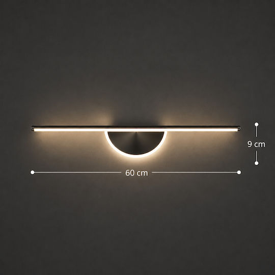Alista Home Φωτιστικό Τοίχου LED Μαύρο Alista Home Φωτιστικό Τοίχου LED Μαύρο