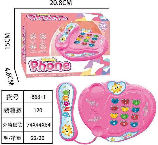 Tradesor Baby Aktivitätsspielzeug Kindertelefon Mit Sounds