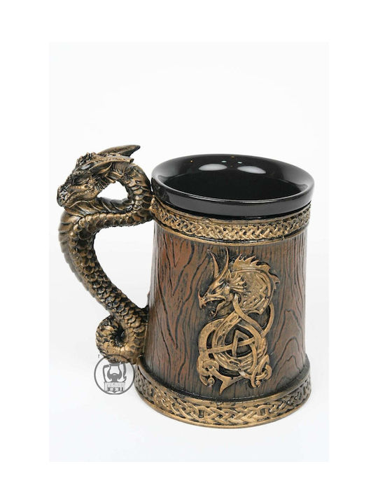 SteweHome Ceramic Brown Mug 400ml