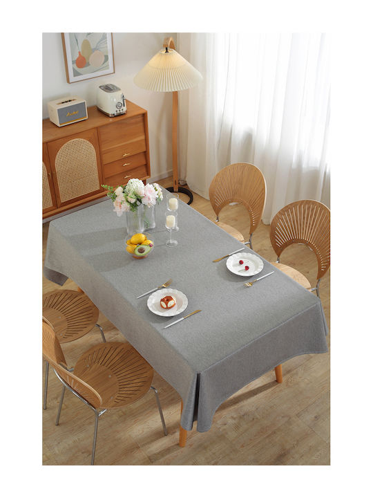 FRIPIA Față De Masă Gri 135x200 Cm