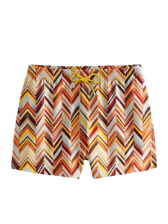 Herren-Bademode Kurze Hosen Orange