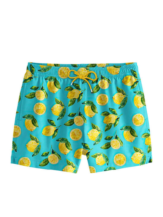 Herren-Bademode Kurze Hosen Petrol Blau