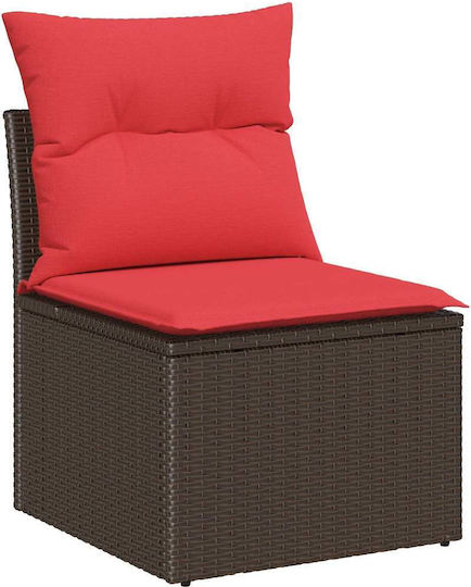 Garten- und Outdoor-Möbelsets Typsatz Wohnzimmer 7 Stück Beige mit Kissen