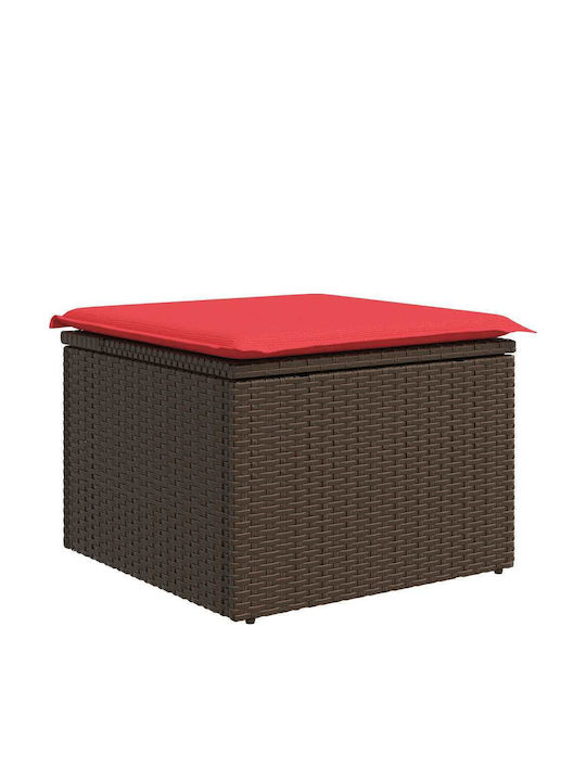 Set Cameră De Zi Pentru Exterior 8 Piese Maro Cu Perne