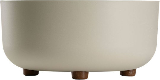 HowHomely Plant Pots Orange 14.4cm