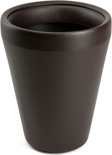 HowHomely Vază Pentru Plante Maro 51.2cm
