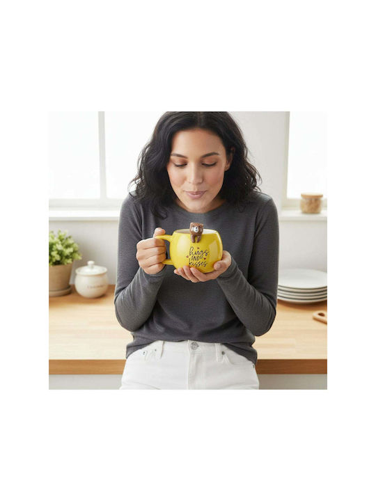 SteweHome Ceramic White Mug 350ml