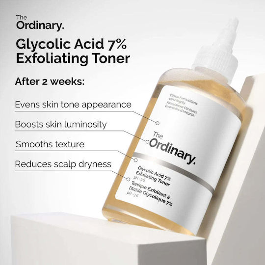The Ordinary Glycolic Acid 7% Liquid Facial Toning with Glycolic Acid 100ml