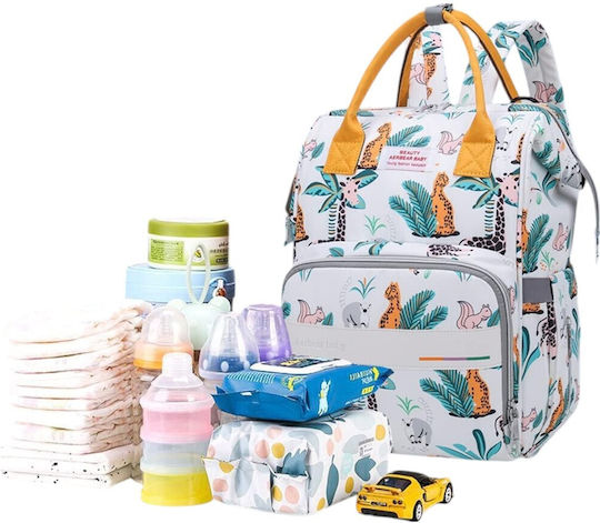 Queen Mother Backpack Diaper Bag Pink 40x26x13cm