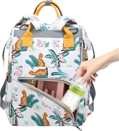 Queen Mother Wickeltasche Rucksack Hellblaue 40x26x13cm