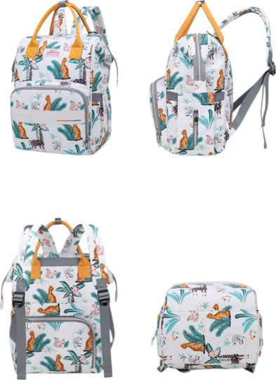 Queen Mother Backpack Diaper Bag Multicolour 40x26x13cm