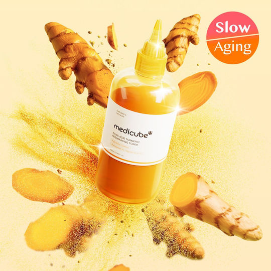 Medicube Kojic Acid Turmeric Lotion Τόνωσης Προσώπου με Γλυκολικό Οξύ & AHA