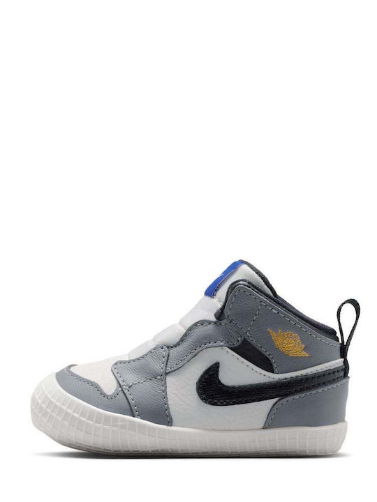 Jordan Бебешки маратонки за прегръдка Сив Jordan 1