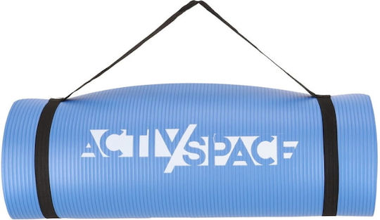 Activ Space Saltea de Gimnastică Yoga Albastră (183x61cm)