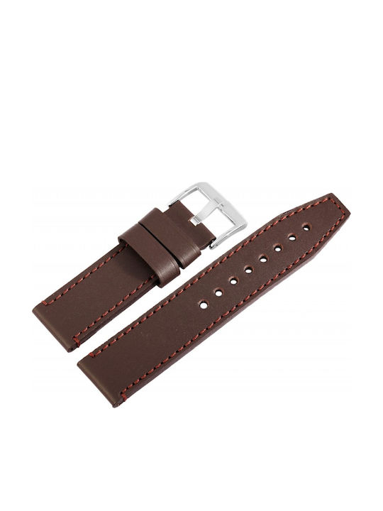 Steinmeister Leather Strap Brown 18mm