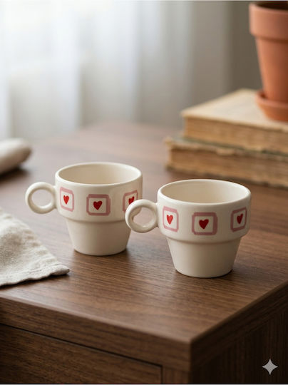 SteweHome Σετ Φλιτζάνια Espresso 2τμχ