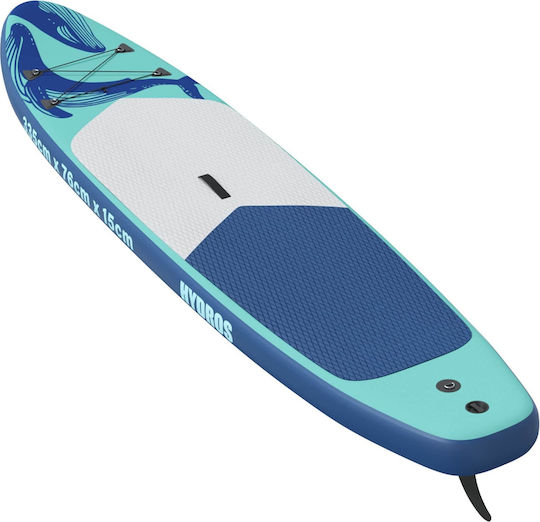 vidaXL Inflatable SUP Board with Length 3.35m Turquoise