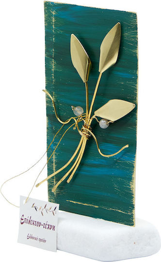 Epilekton-art 07-475 Handmade Tabletop Decor – Rectangular Frame Oxidized Green Copper Leaf Olive 13x8 cm Epilekton-art 07-475 Handmade Tabletop Decor – Rectangular Frame Oxidized Green Copper Leaf Olive 13x8 cm