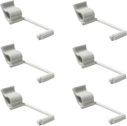Set 6 Melamine Clip Holders Raki Restaurant Orders 6cm