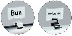 Set 6 Melamine Holders Clips Raki Restaurant Orders 90mm