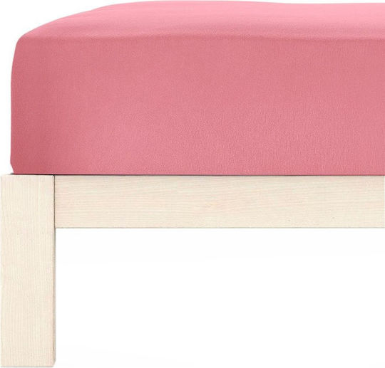 Living Home Super-Doppel Bettlaken mit Gummibettlaken 160x200+30cm Azalee 8651