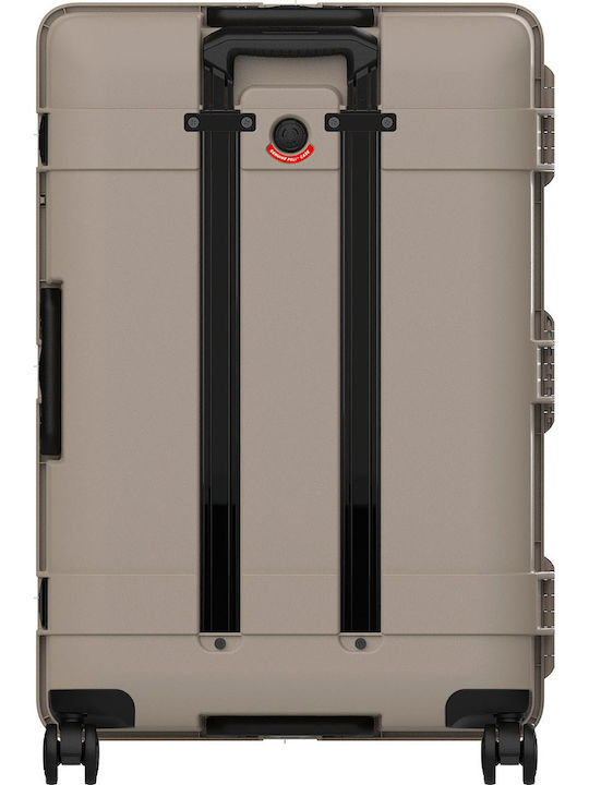 Peli Großer Hartreisekoffer Sand mit 4 Rädern Höhe 76cm