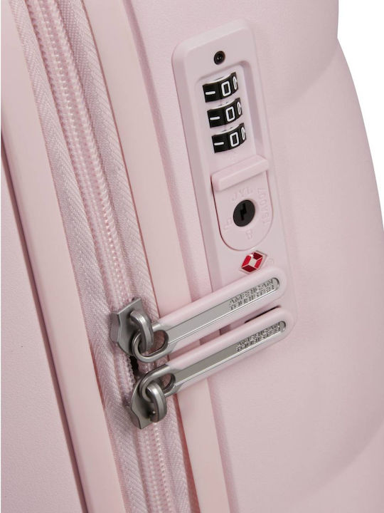 American Tourister Cabin Hard Travel Suitcase Dreamysky Pink 55cm Height