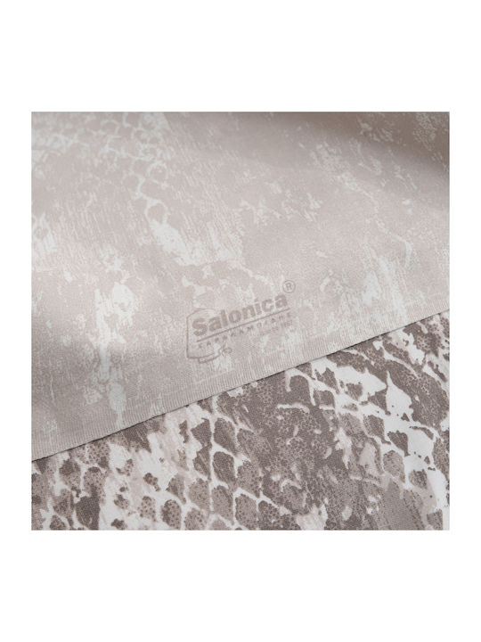 Charalambidis Textiles Κουβερλί Μονό από Βαμβάκι & Πολυεστέρα Μπεζ 160x220cm
