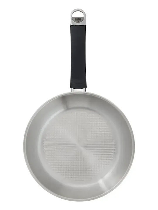 Kuhn Rikon Silver Star Stainless Steel Pan 24cm