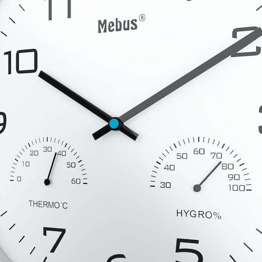 Mebus Wall Clock Transparent